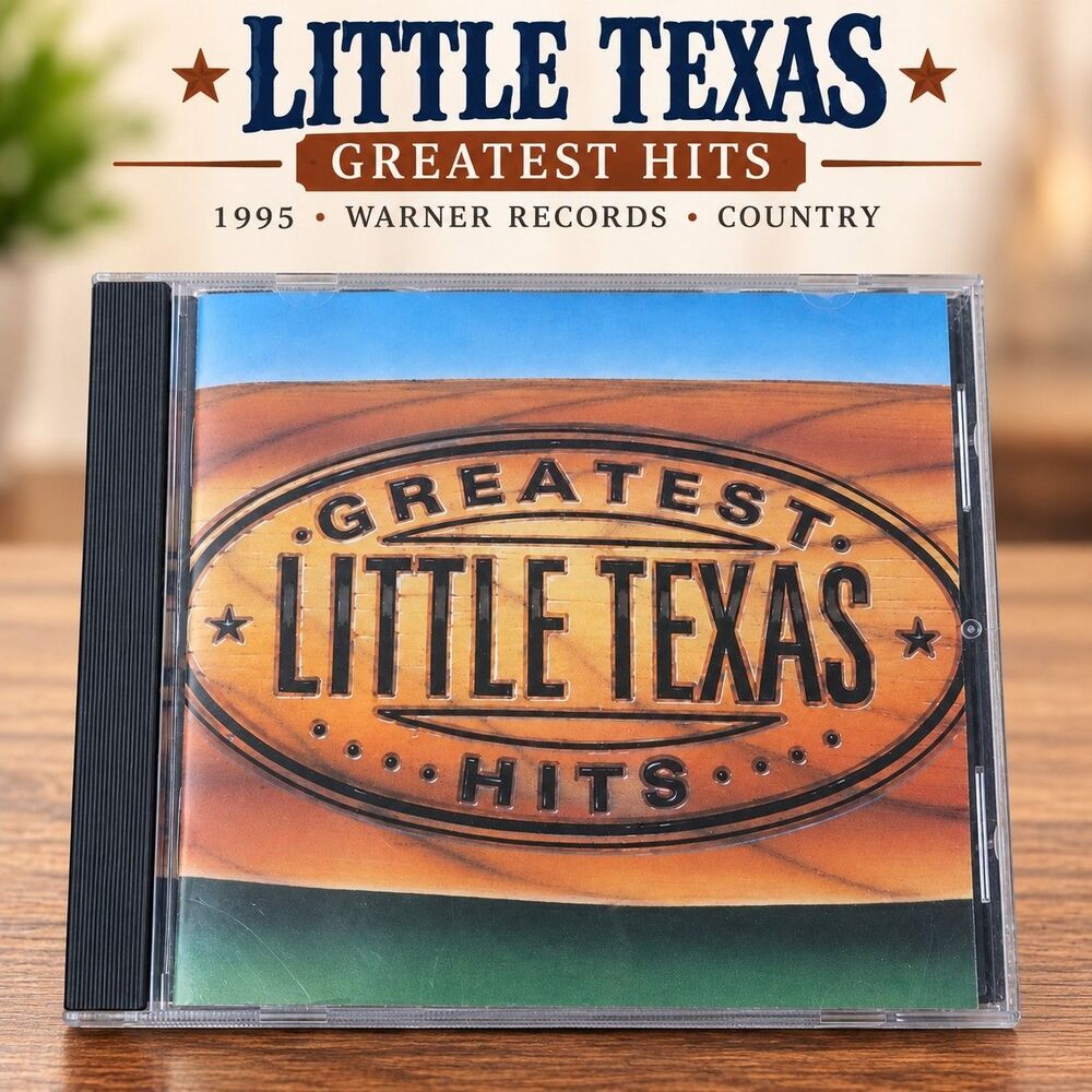 Little Texas Greatest Hits CD 1995 Signed Autographed 5 Signatures Warner